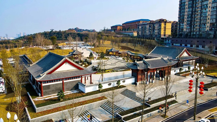 西大門廣場,梯田花海,石園,竹境園和童樂園等,與清泉寺,西竺寺,桑樹壩