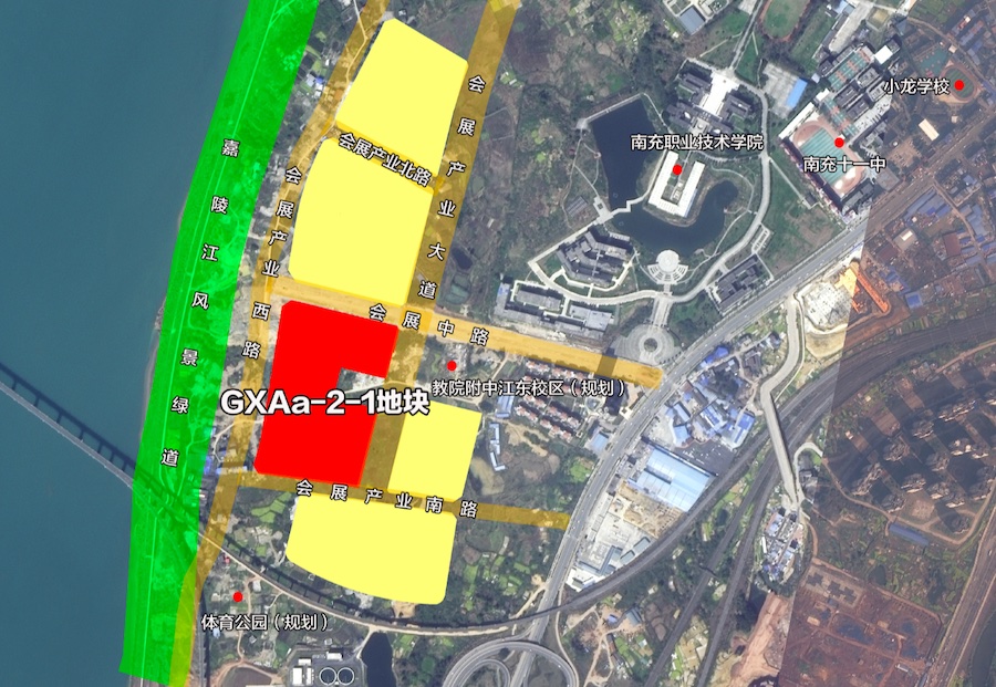 南充高坪区再上架一宗商住用地，面积约120亩